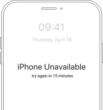 iphone unavailable