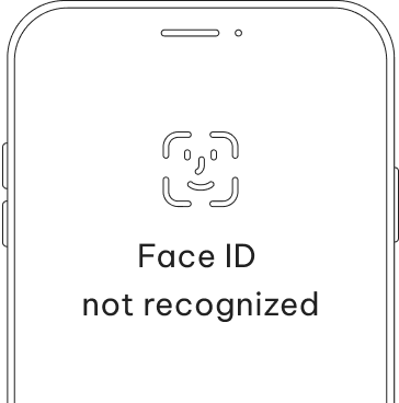 face id not recognized