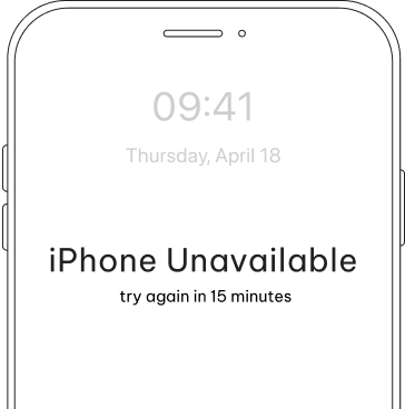 iphone unavailable