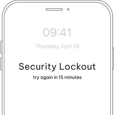 iphone security lockout