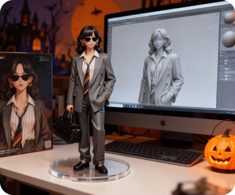 create action figure by PixPretty