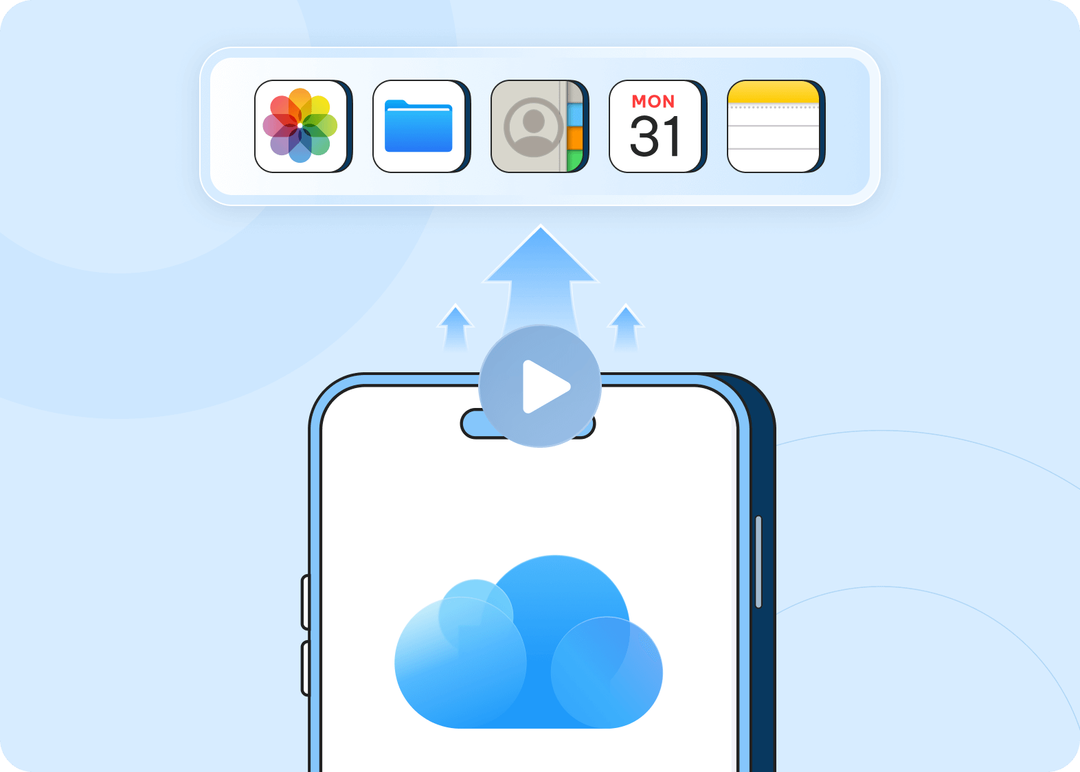 iCloud Data Recovery Step 2