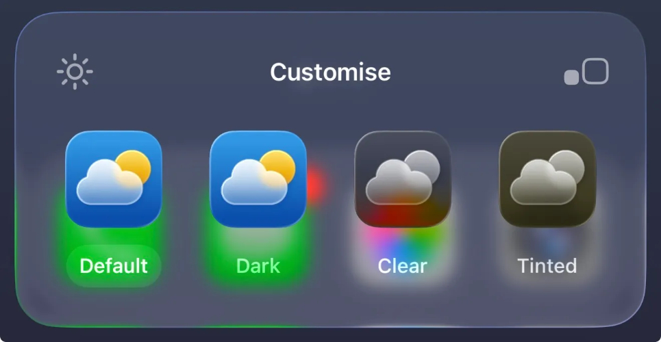 select-the-customize