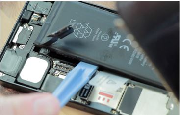iphone stuck battery charging logo