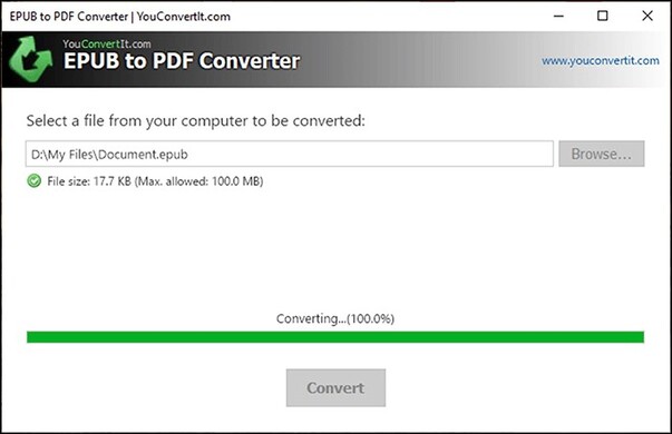 EPUB Converter線上工具