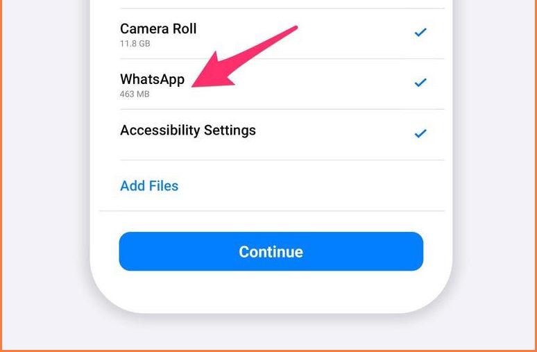 passa a ios per effettuare la migrazione dati WhatsApp da Android ad iPhone