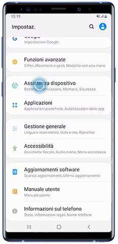 samsung schermo nero 1