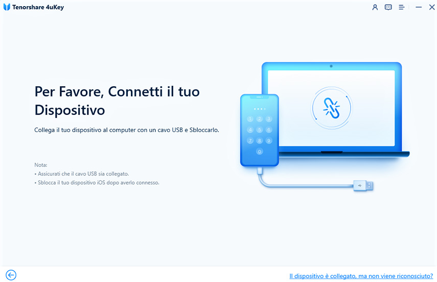 Connettere il Dispositivo to computer