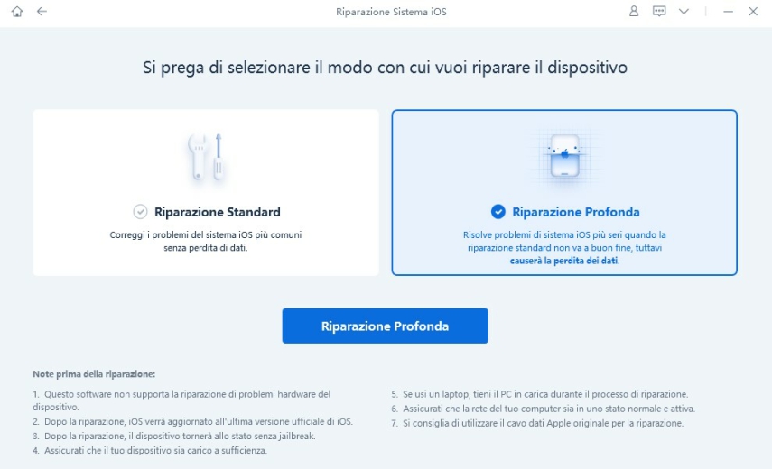 ripristinare ipad senza itunes