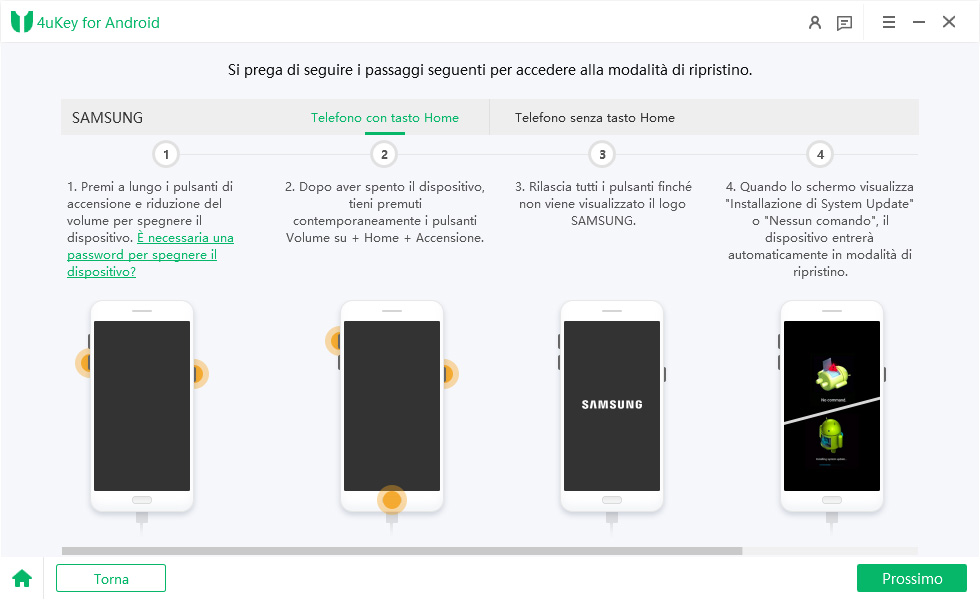 4ukey for android reboot system