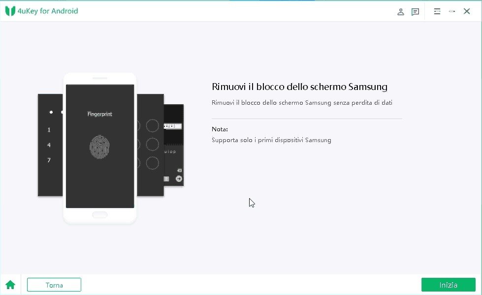 start remove early samsung device