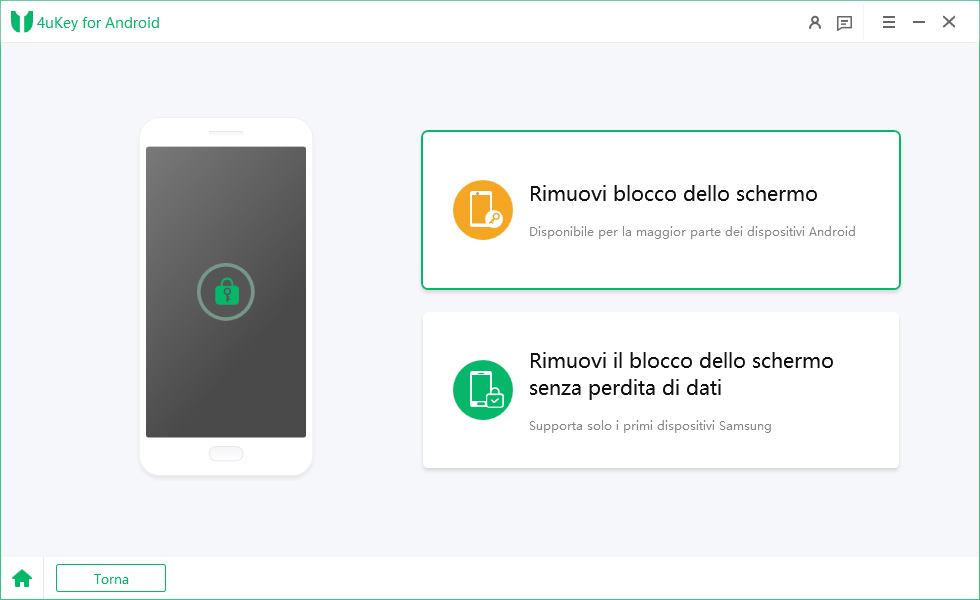 choose remove screen lock