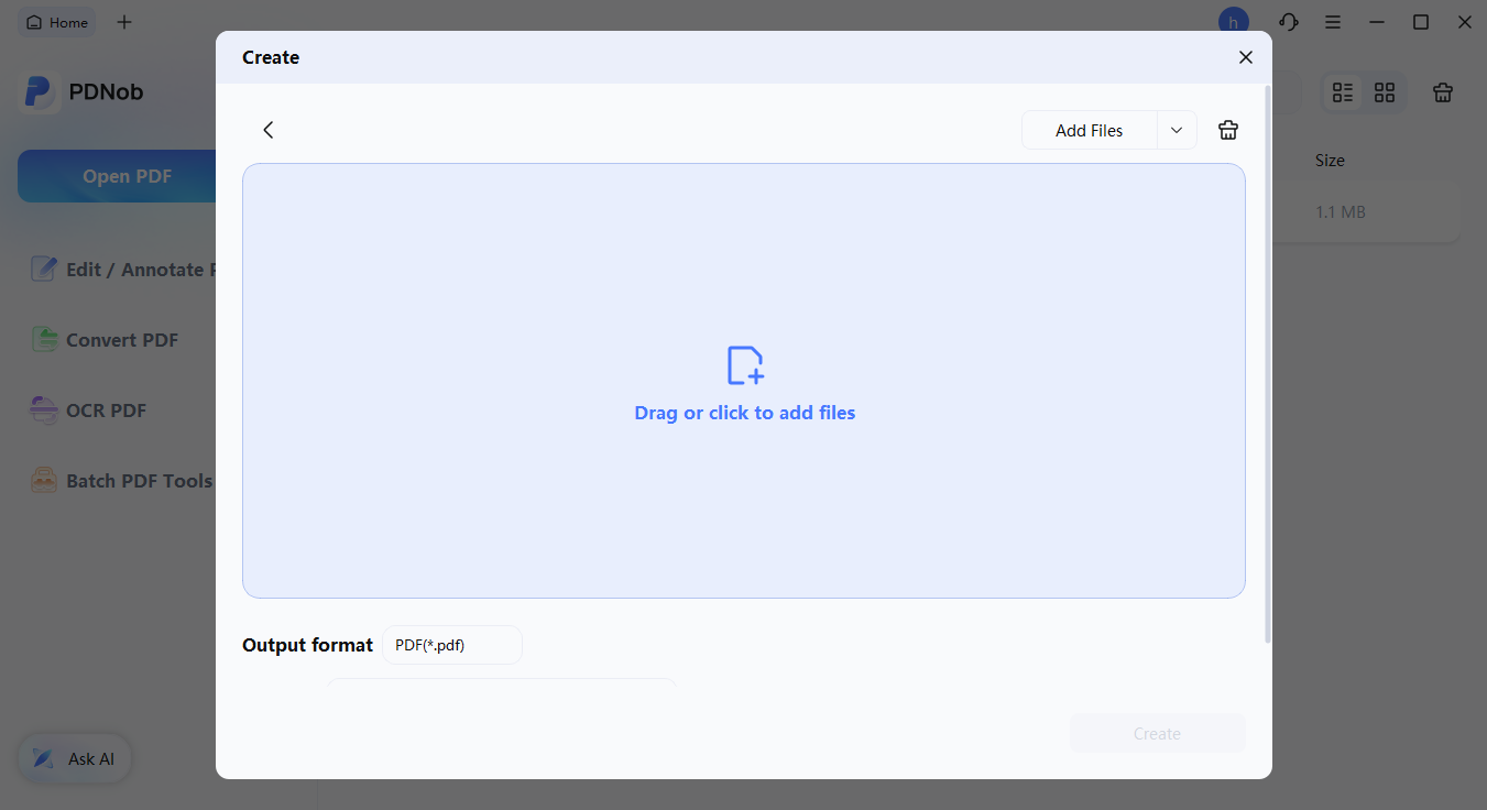 añadir archivos por lotes