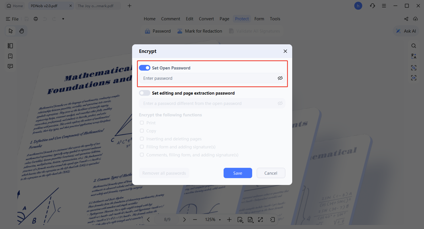 hacer clic en cifrar