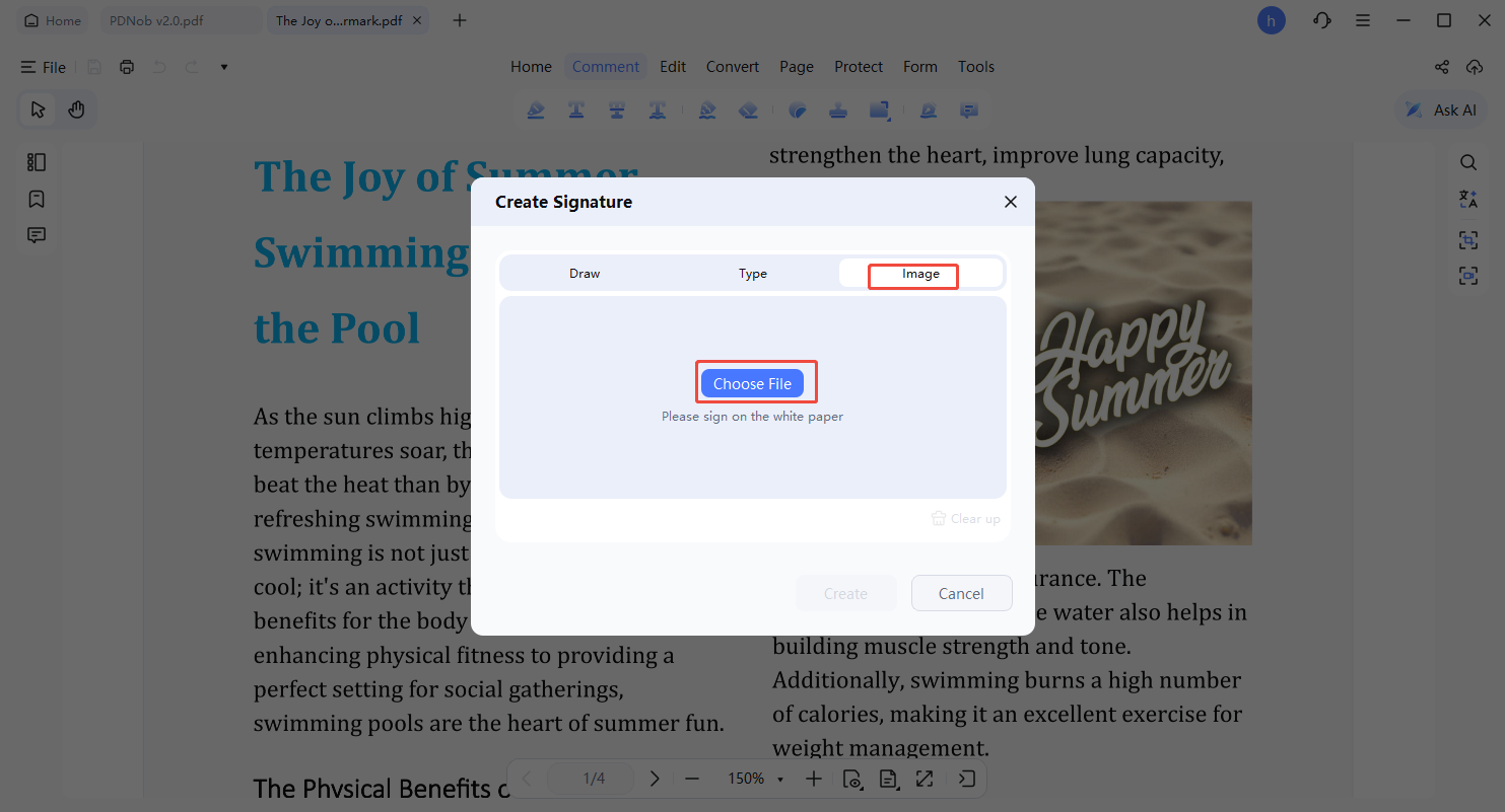 crear firma desde imagen