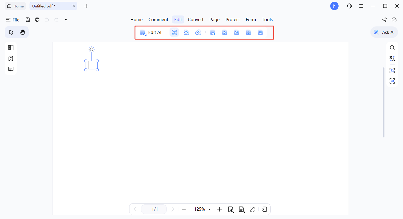 editar pdf en blanco