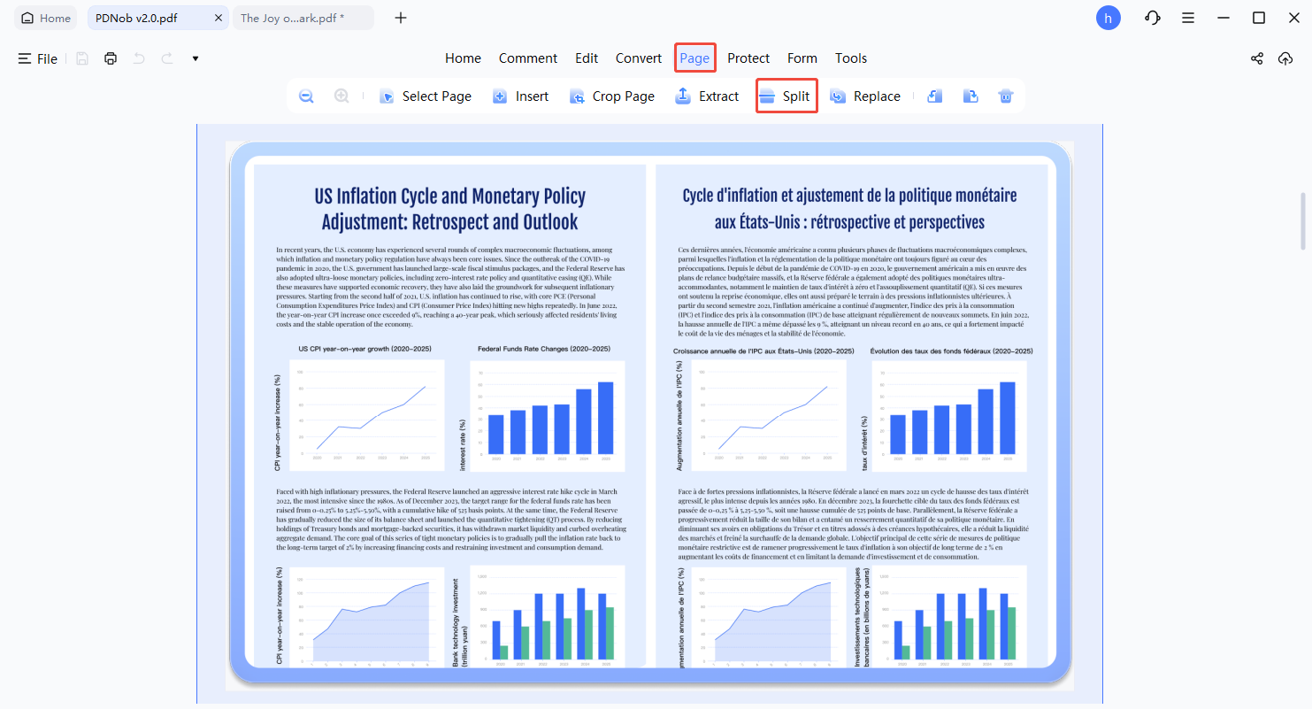 dividir páginas de pdf