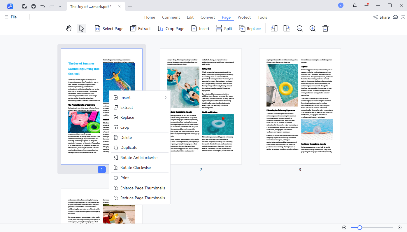 duplicate pages