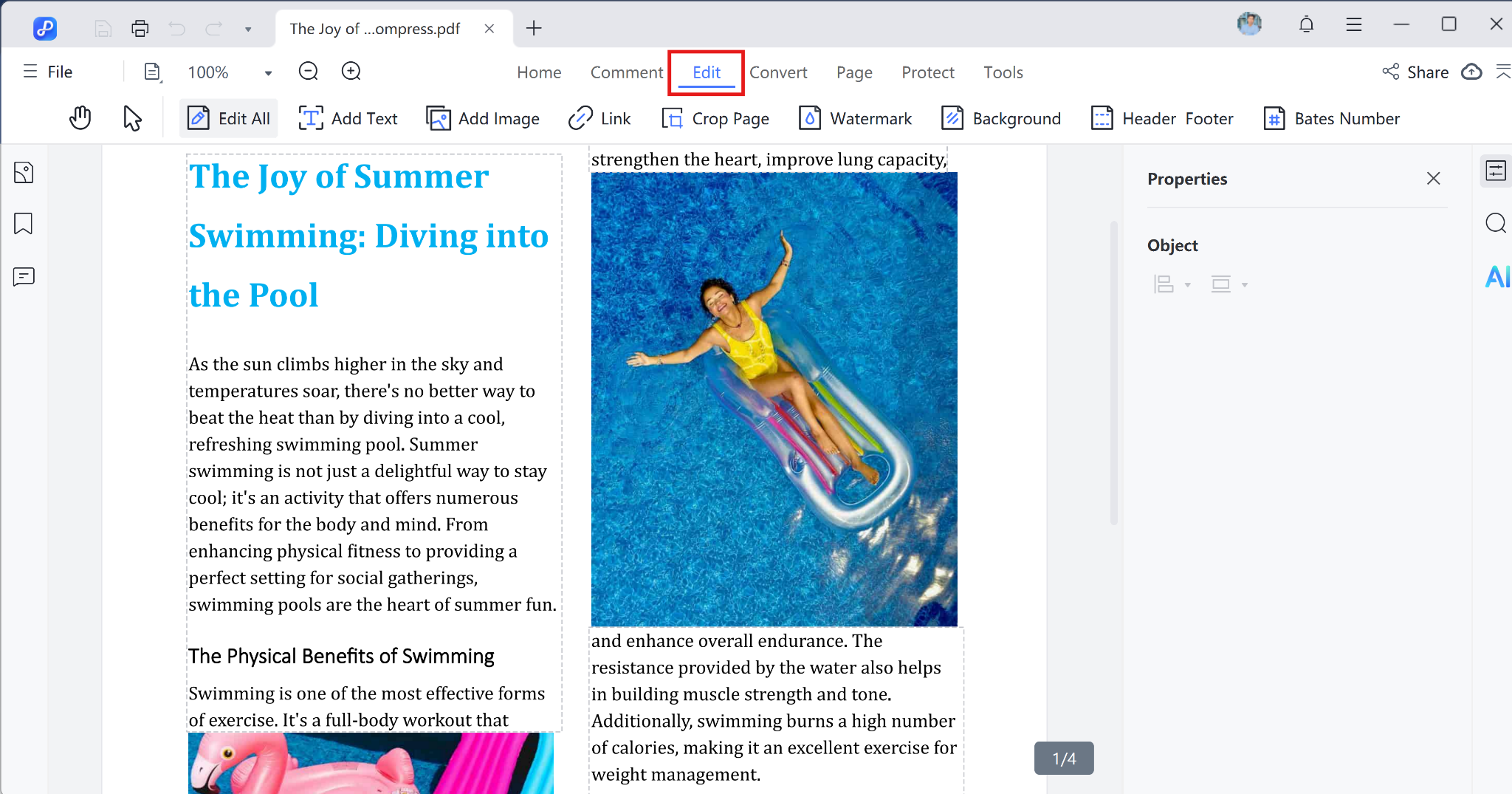 How to Edit Text in PDF