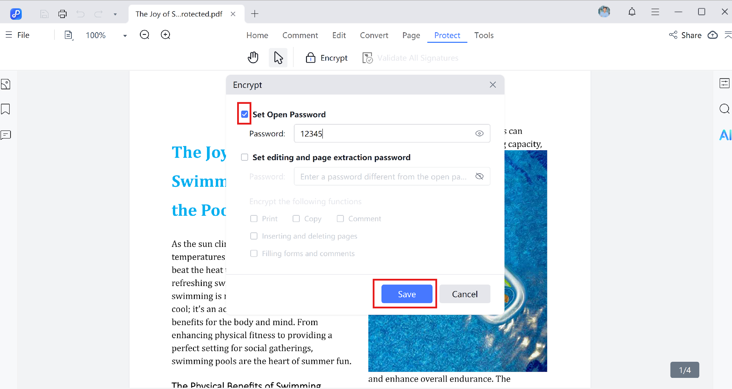 How to Take Password off PDF in Foxit Reader/PDF Editor