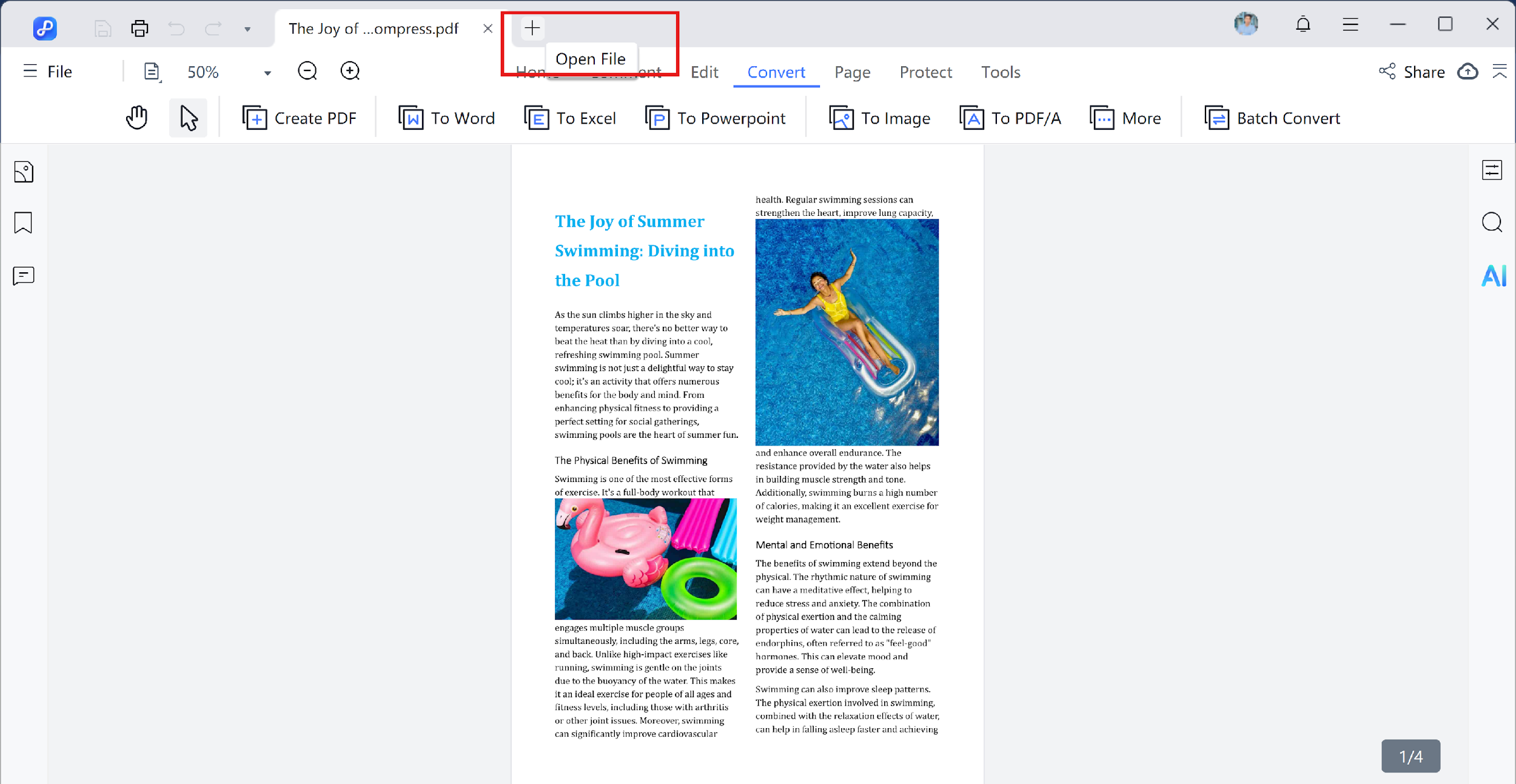 view multiple pdf