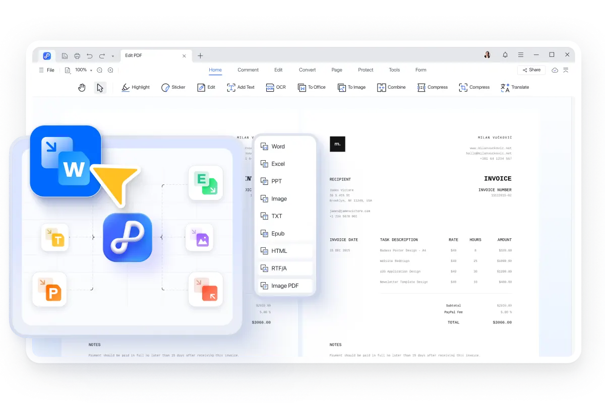 pdnob pdf editor convert pdf 1366