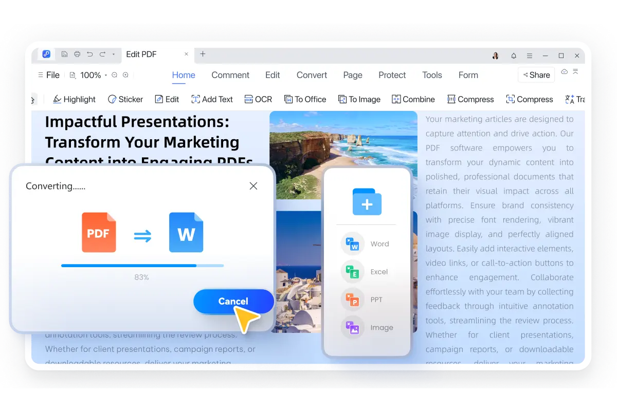 pdnob pdf editor create pdf 1366
