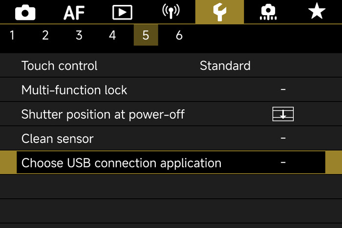 Canon 省電力モードをオフ
