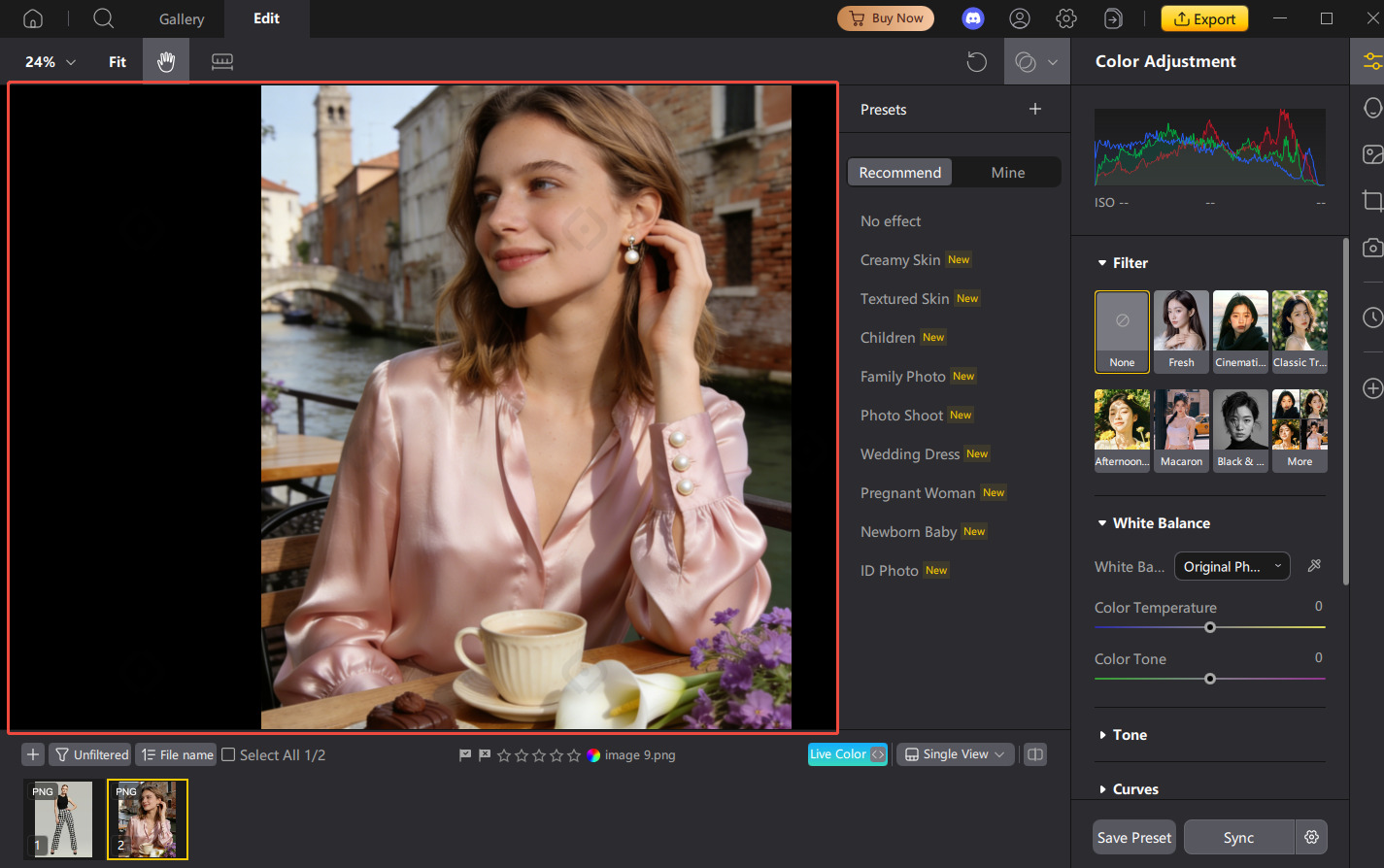 pixpretty Image Preview Area