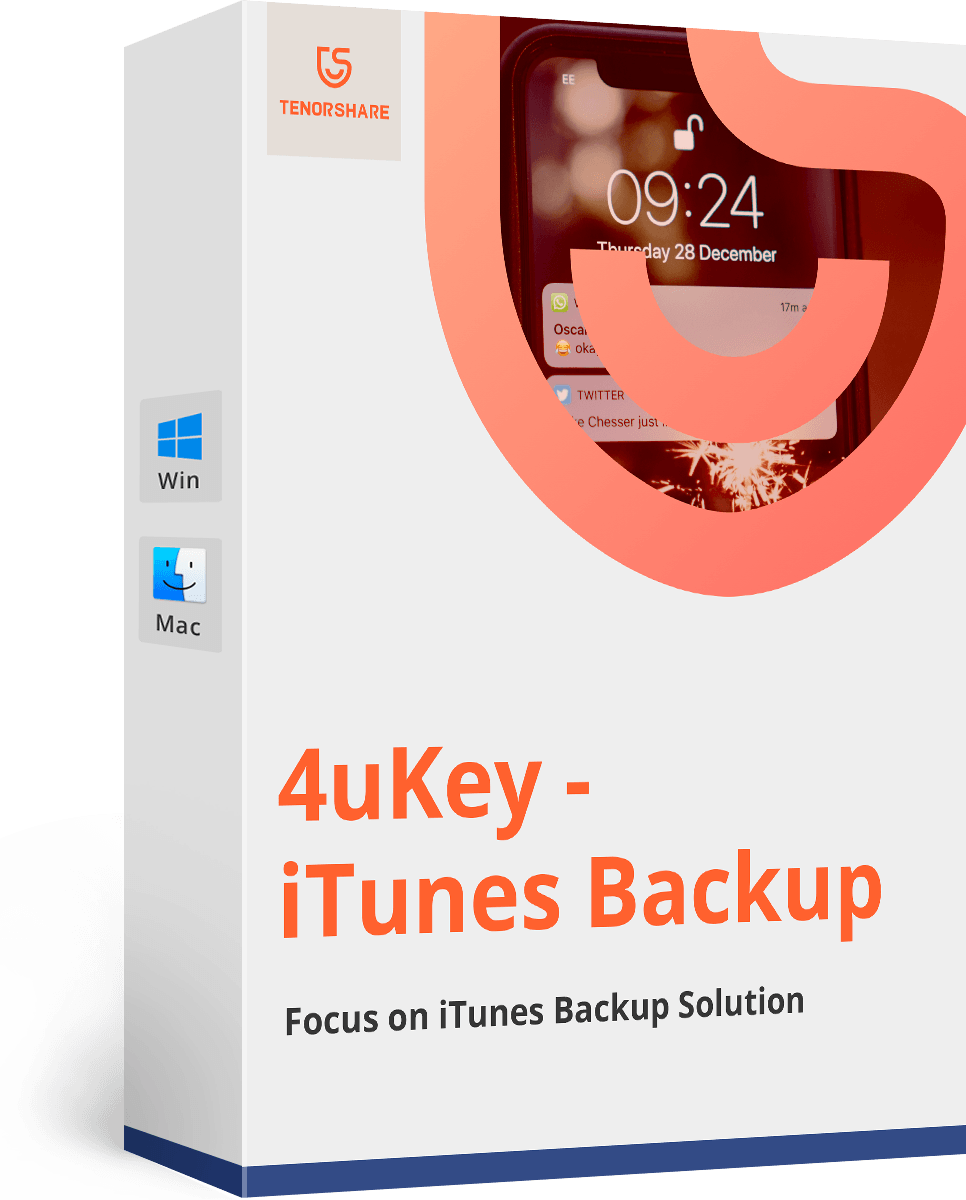 4uKey - iTunes Backup