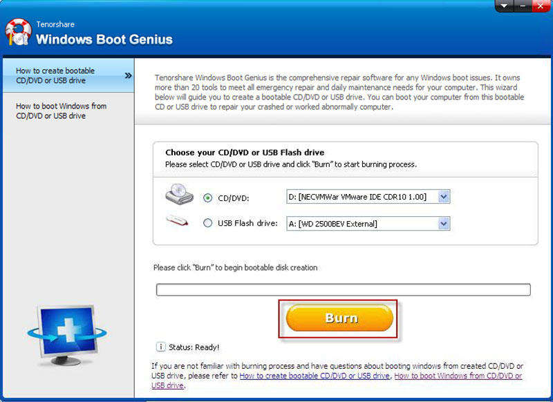 Windows 7 Tenorshare Windows Boot Genius 3.1.0.0 full