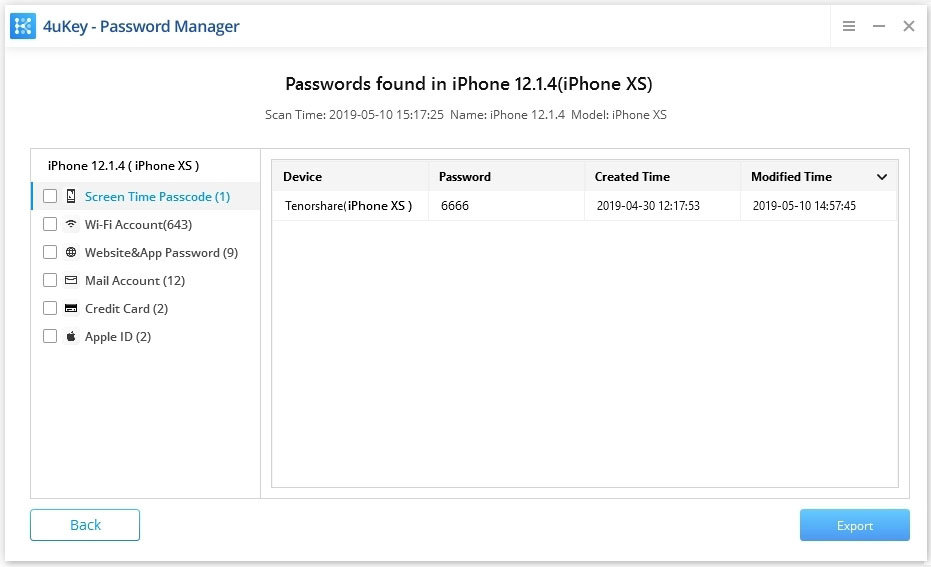 Tenorshare 4uKey Password Manager 2.0.8.6 for ios download