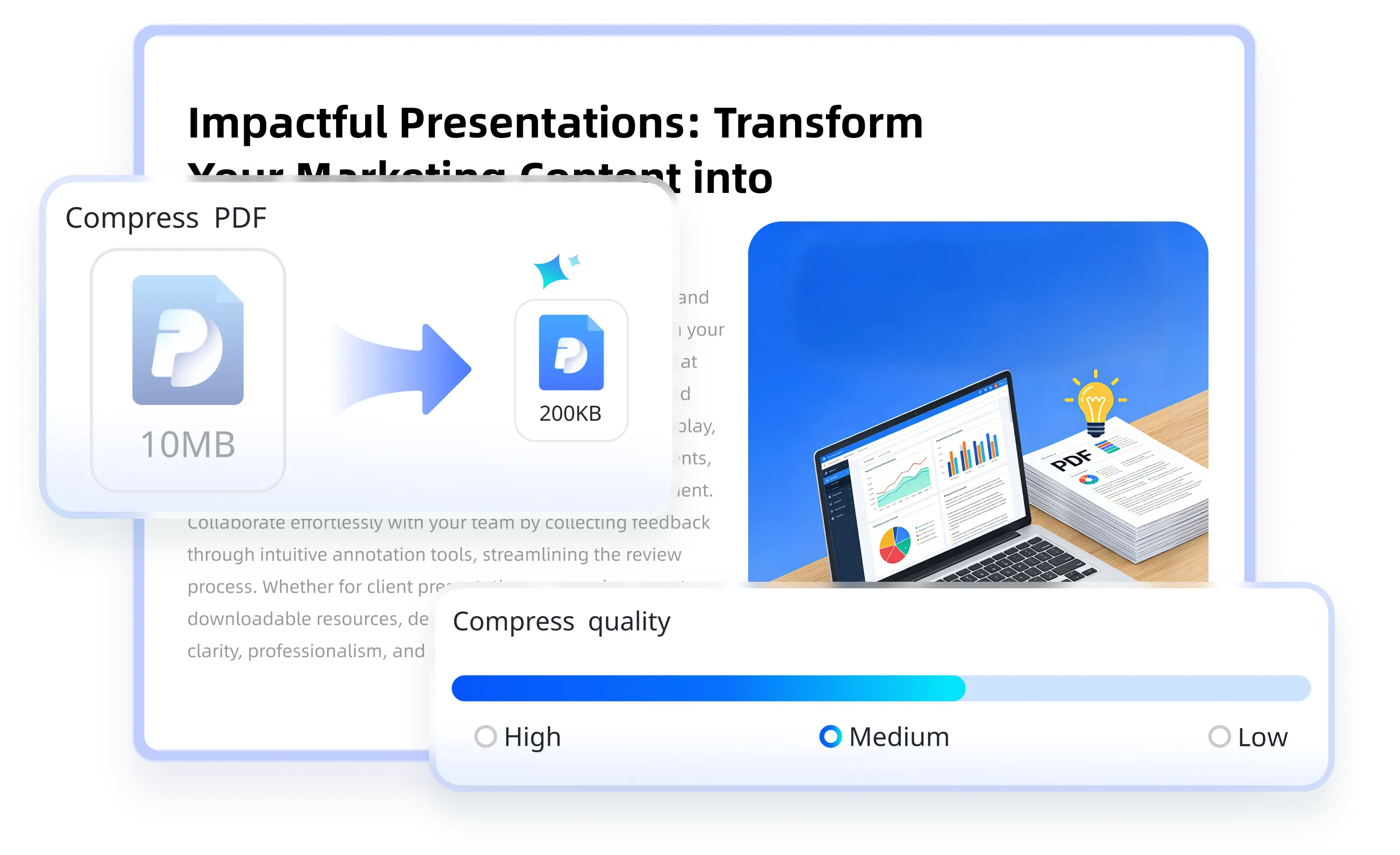 pdnob pdf editor compress pdf