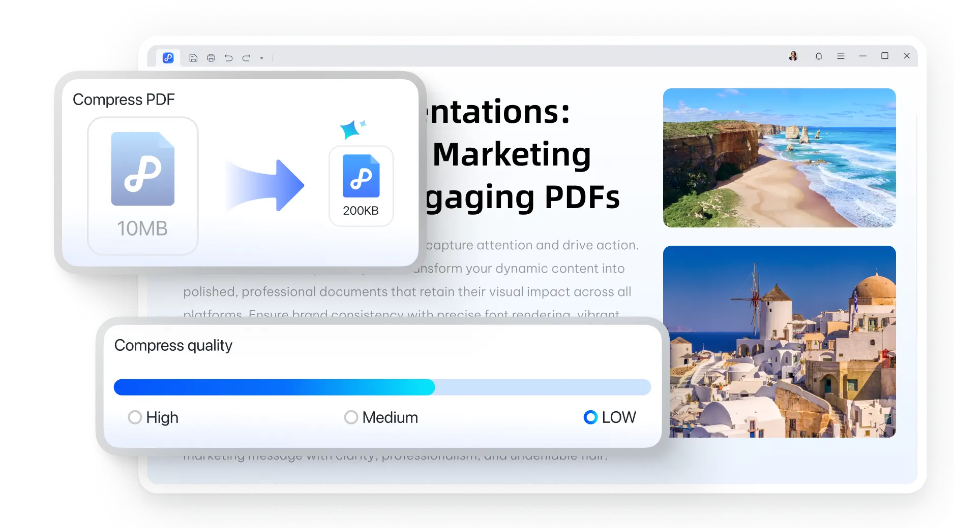 pdnob pdf editor compress pdf