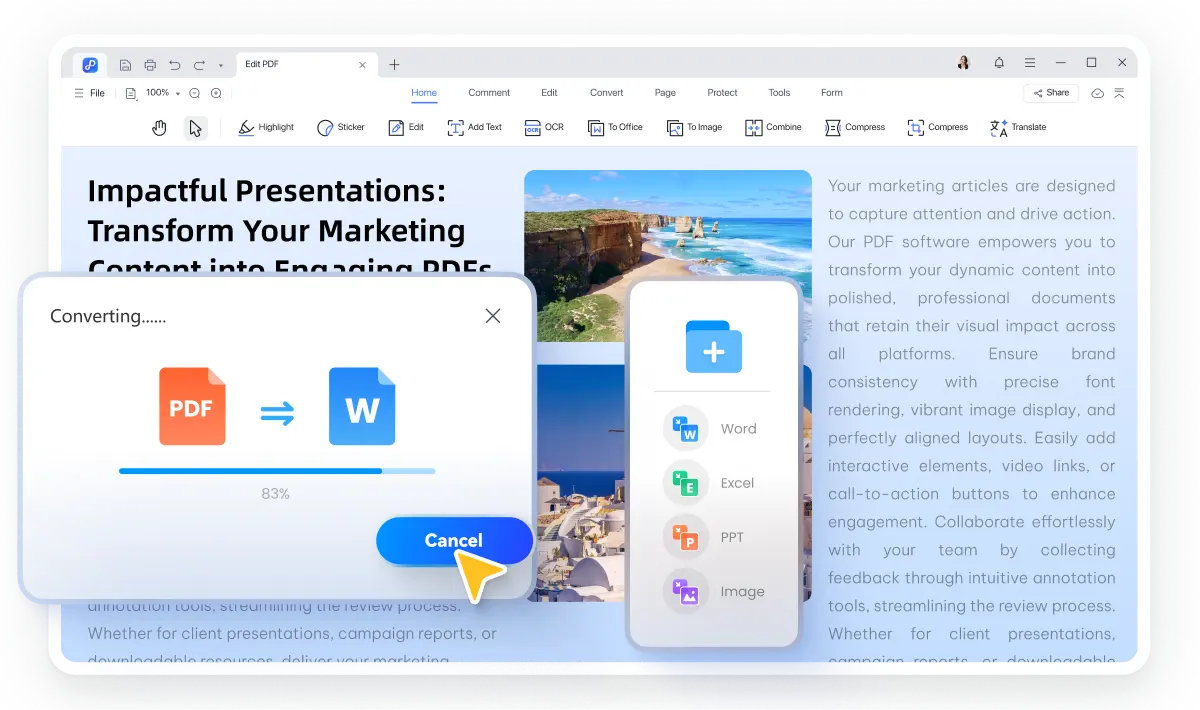 pdnob pdf editor create pdf 1366