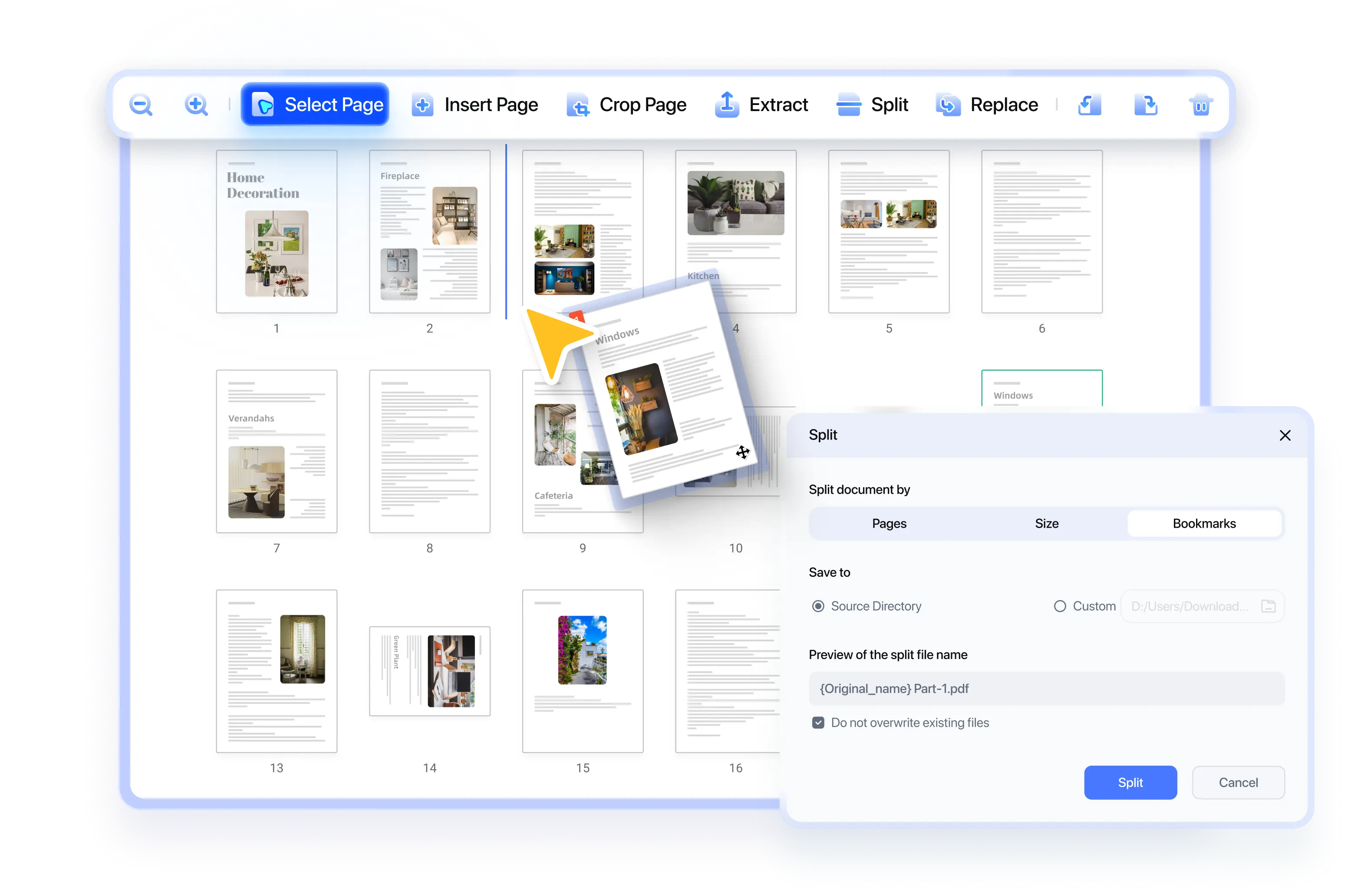 pdnob pdf editor organize pdf