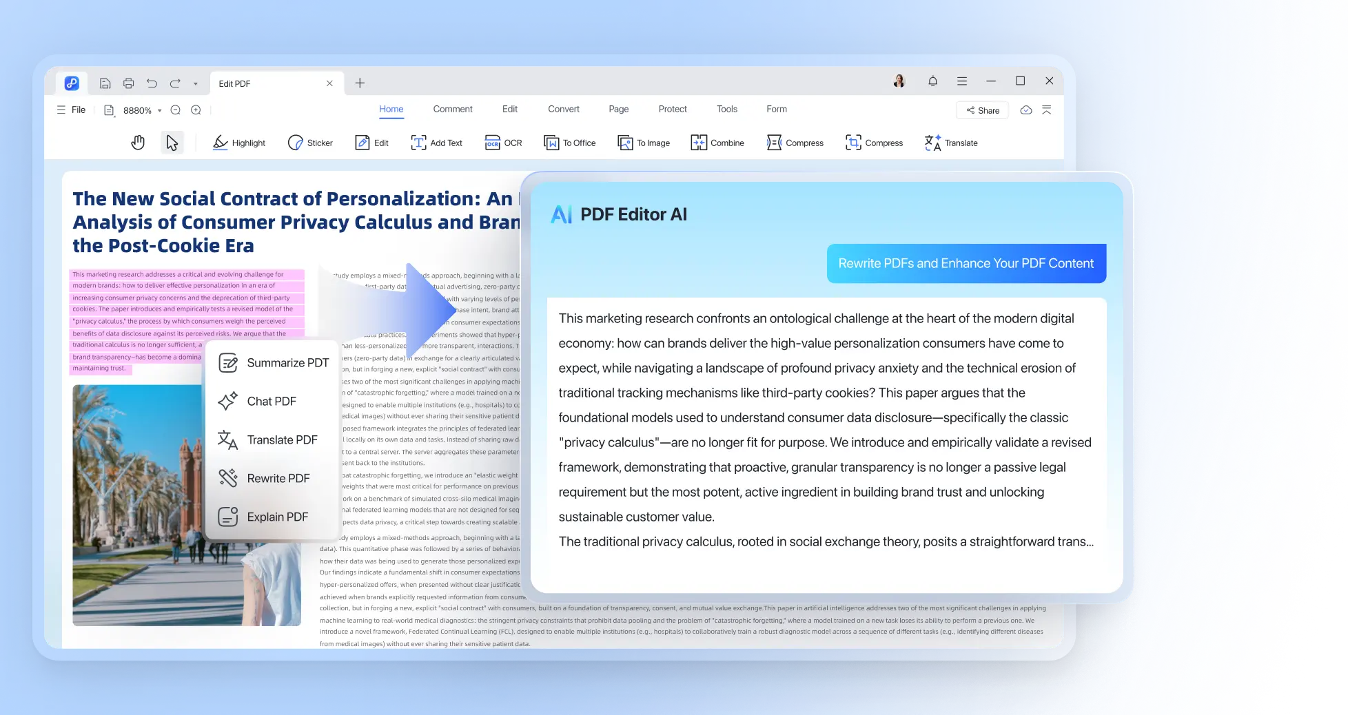 rewrite pdf