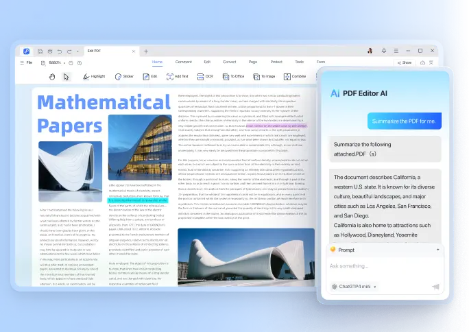 summarize pdf mobile