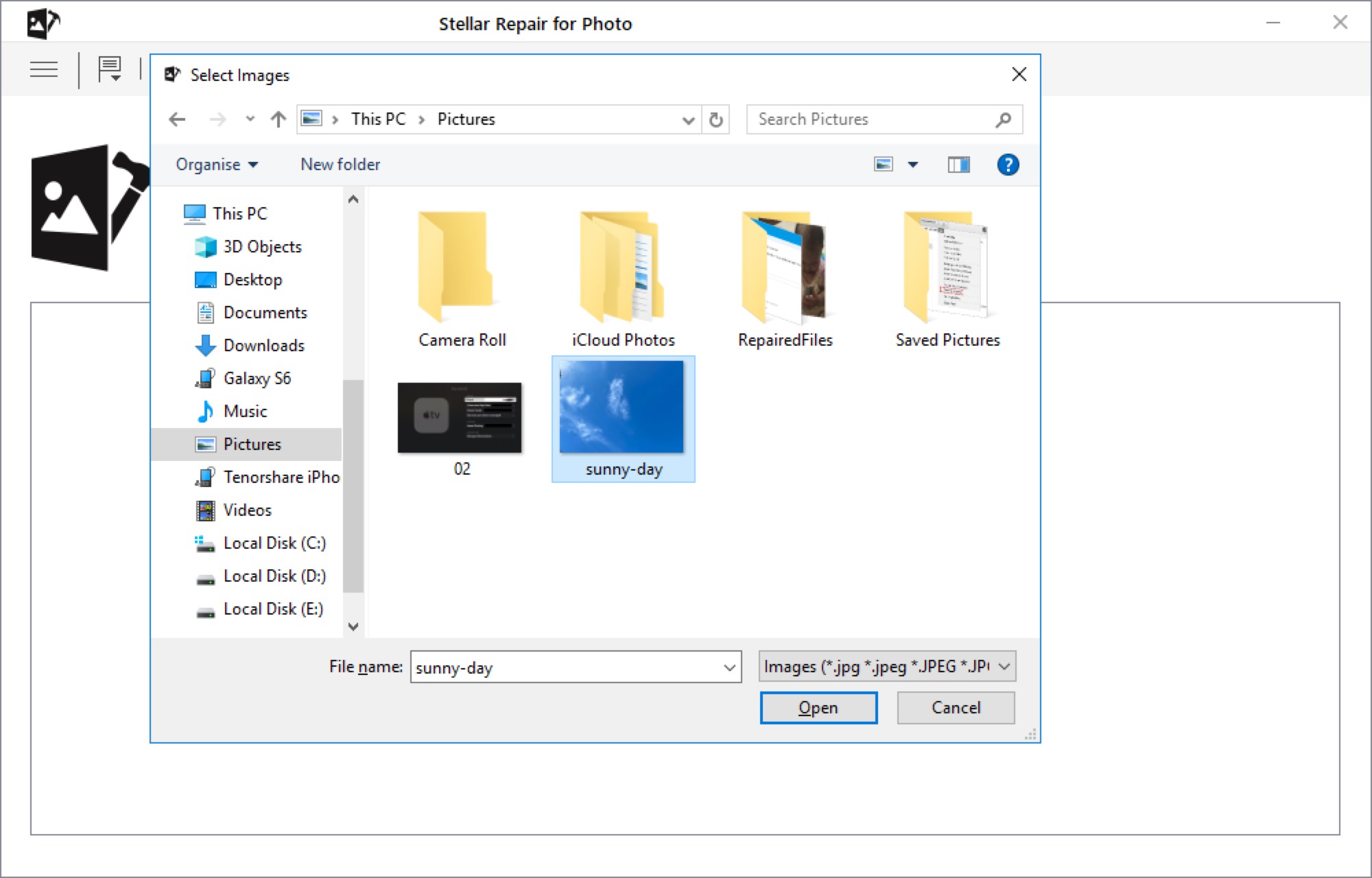 repair photo quicklystep 2