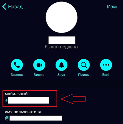 восстановить контакты через Telegram