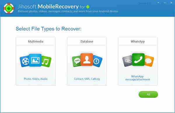 программа для восстановления данных на телефоне android - jihosoft android recovery