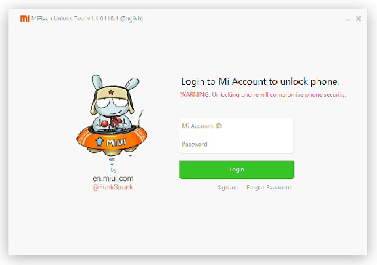 как разблокировать xiaomi redmi через ми аккаунт