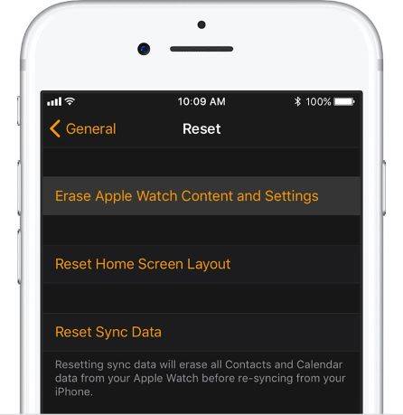 разблировать apple watch