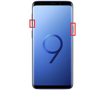 Перезагрузите телефон Samsung