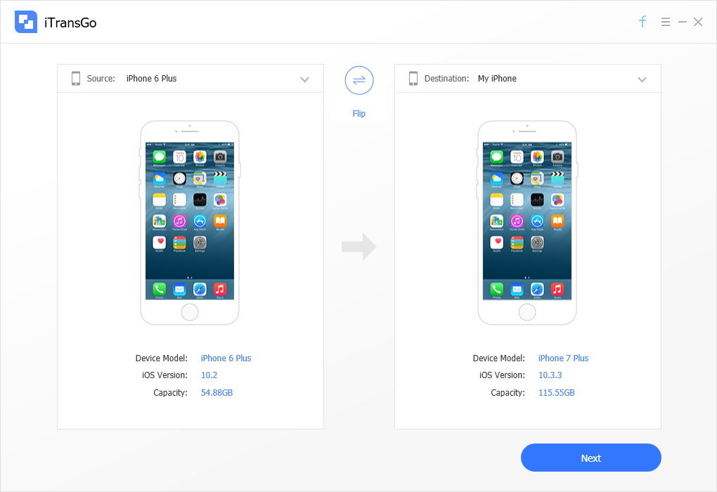 phone to phone transfer win