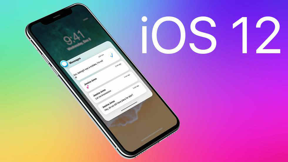 iOS 12 айфон
