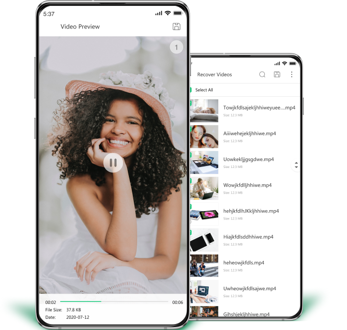Recover Videos