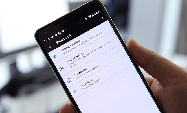 сбросить пароль на Хонор путём функции SmartLock