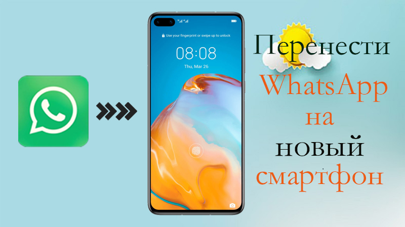 перенести сообщение WhatsApp на новый смартфон