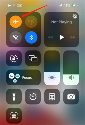 iPhone Airplane mode